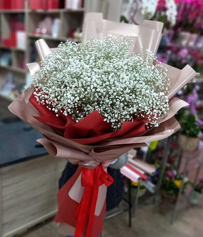 Букет цветов из: Гипсофила в Упорово