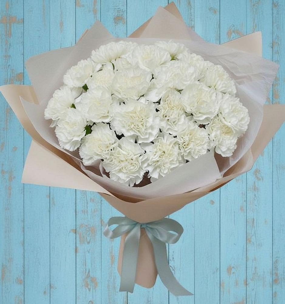 Букет цветов из: Гвоздики в Упорово