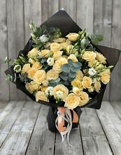Букет цветов из:  Розы и Лизиантусы в Упорово