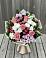 Букет цветов из: Альстромерии, Гвоздики, Розы и Хризантемы в Упорово