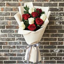 Букет цветов из:  Розы в Упорово