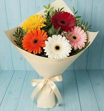 Букет цветов из:  Герберы в Упорово