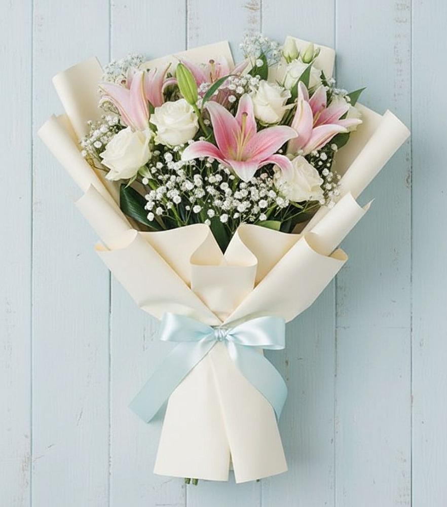 Букет цветов из: Лилии в Упорово