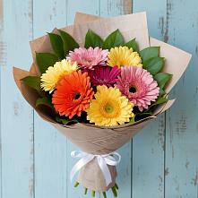 Букет цветов из:  Герберы #REPLACE_PRED# Упорово