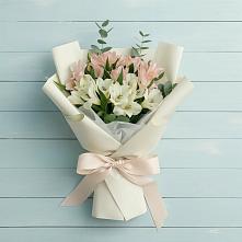 Букет цветов из:  Альстромерии в Упорово