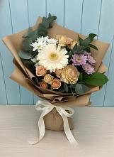 Букет цветов из:  Герберы и Хризантемы в Упорово