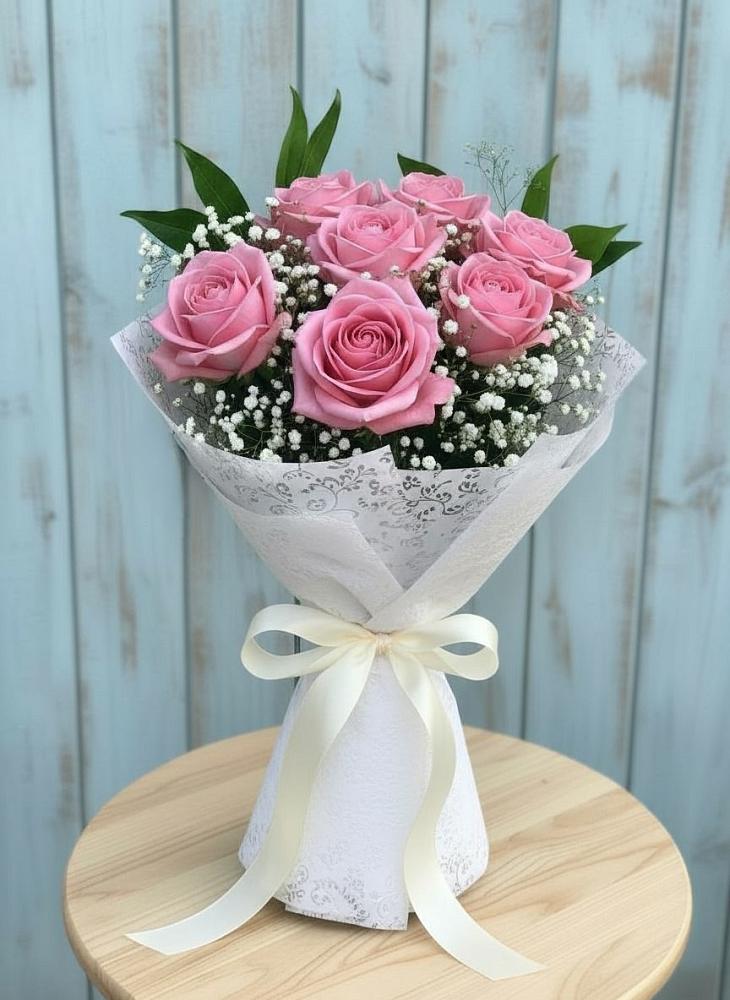 Букет цветов из: Розы в Упорово