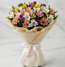 Букет цветов из:  Альстромерии в Упорово