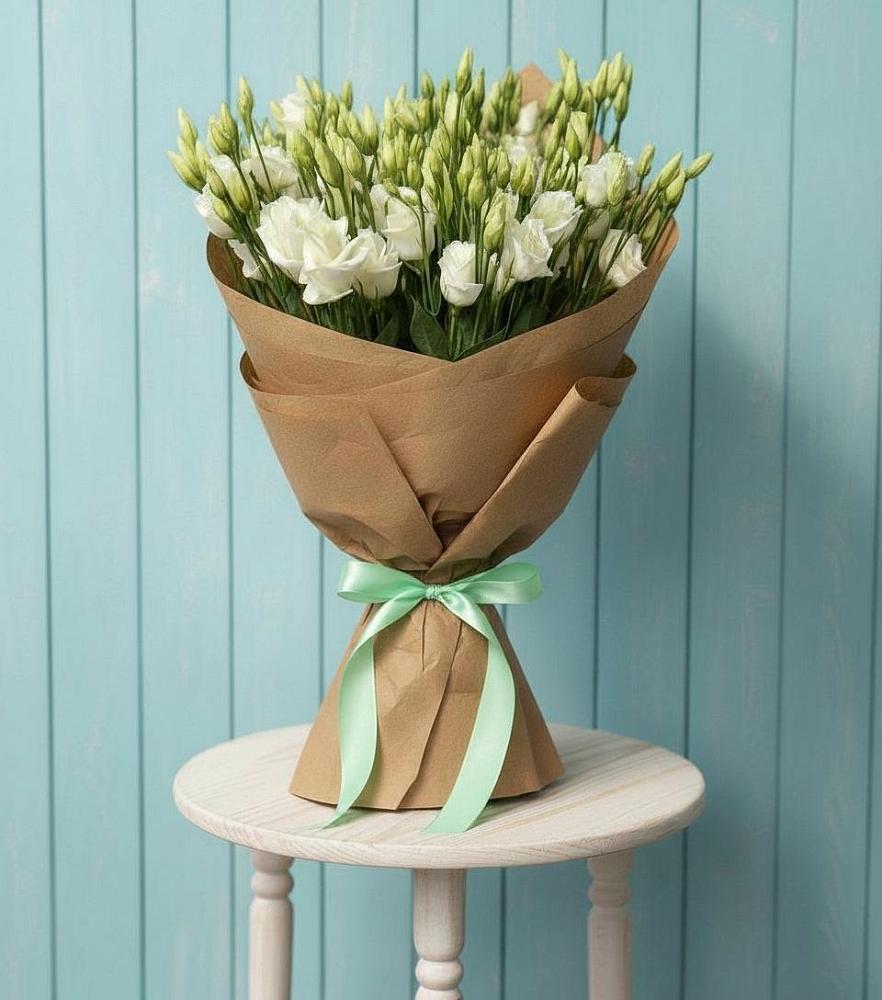 Букет цветов из: Лизиантусы в Упорово