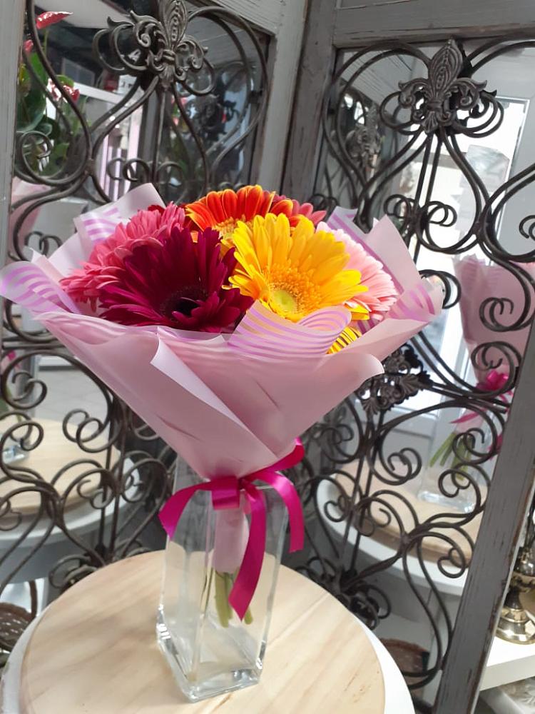 Букет цветов из: Герберы в Упорово