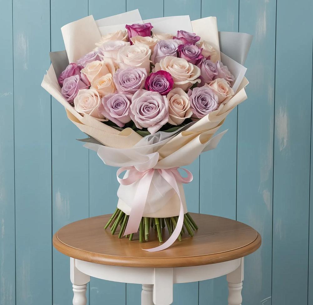 Букет цветов из: Розы в Упорово