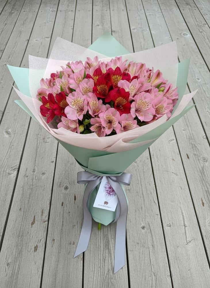 Букет цветов из: Альстромерии в Упорово