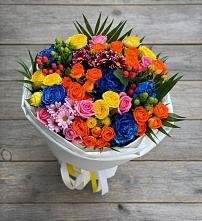 Букет цветов из:  Розы и Хризантемы в Упорово