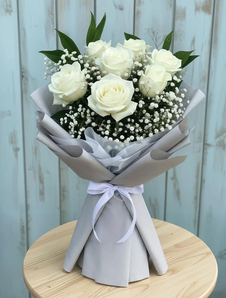 Букет цветов из: Розы в Упорово