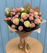 Букет цветов из:  Розы в Упорово