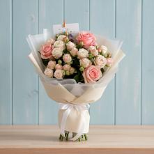 Букет цветов из:  Розы в Упорово